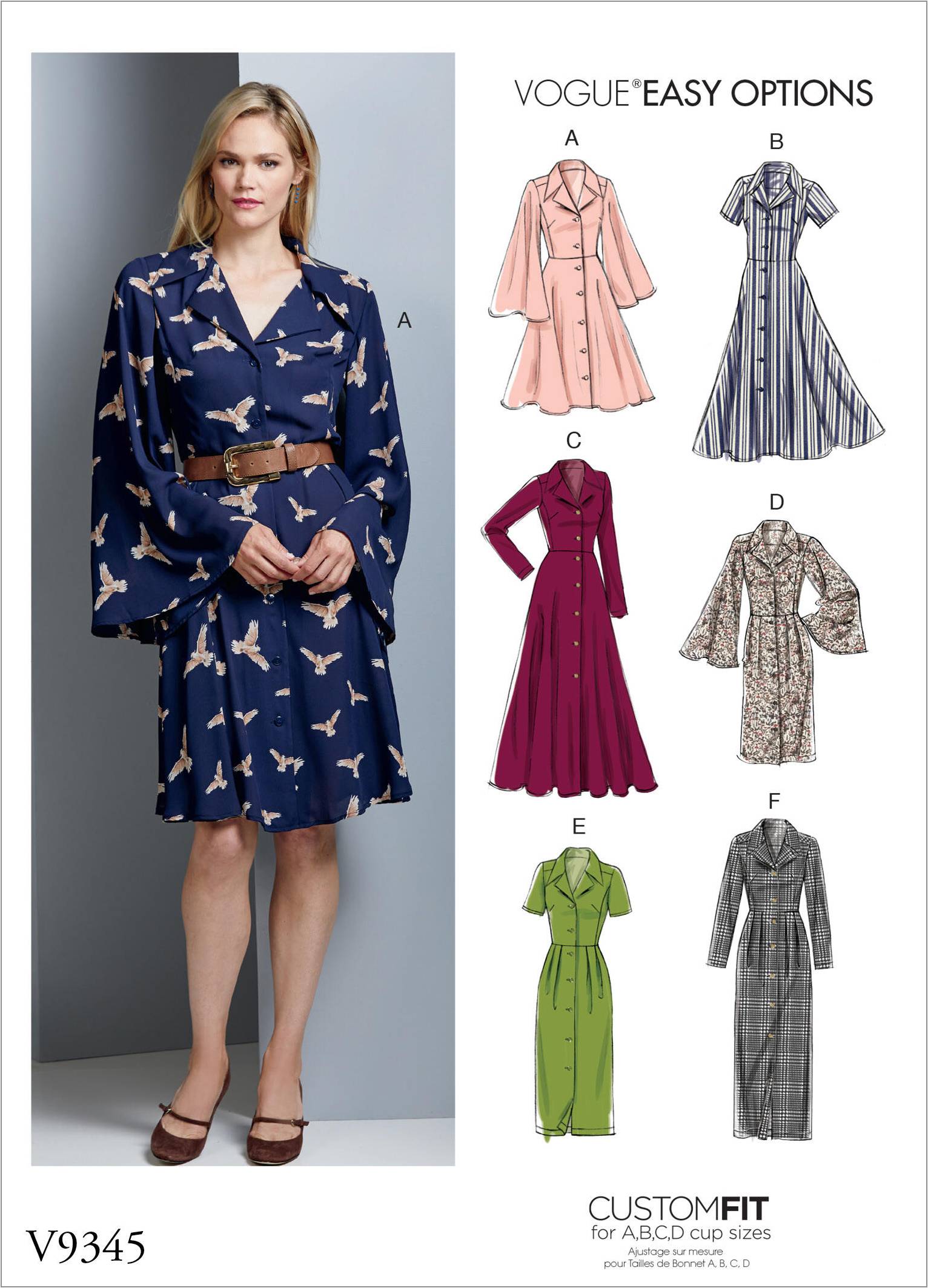 Vogue Sewing Pattern 9345