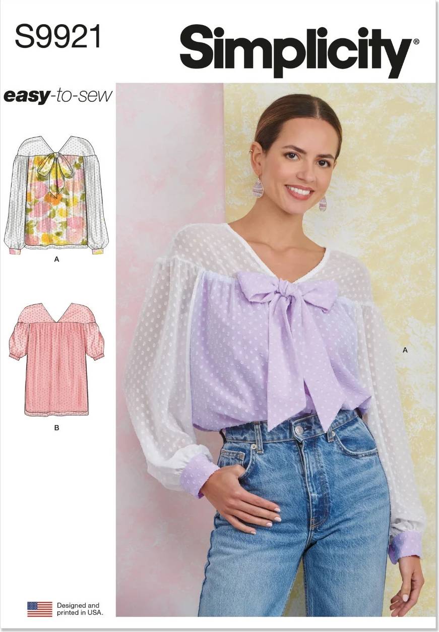 Simplicity Sewing Pattern 9921