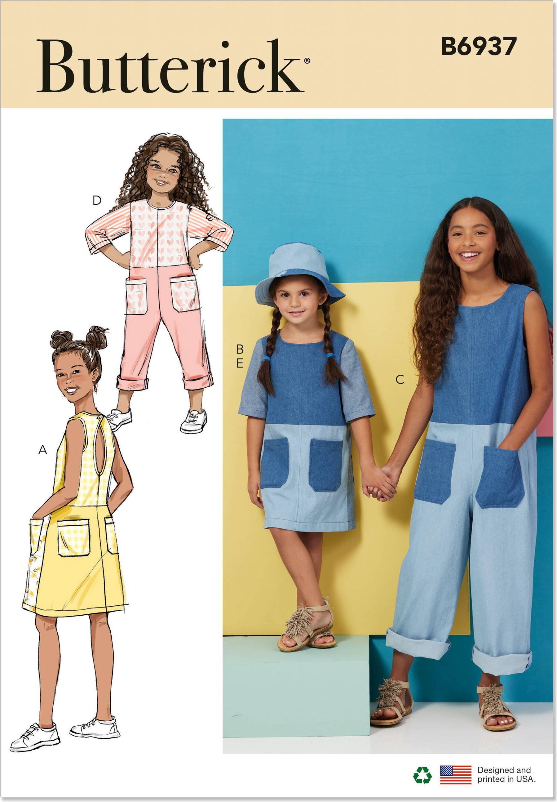 Buttericks Butterick Sewing Pattern 6937