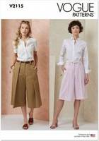 Vogue Paper Sewing Pattern 2115