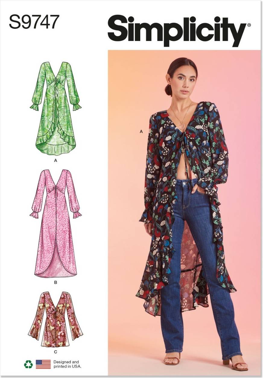 Simplicity Sewing Pattern 9747