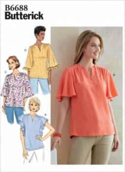 Buttericks Butterick Paper Sewing Pattern 6688