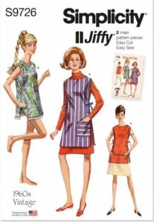 Simplicity Paper Sewing Pattern 9726