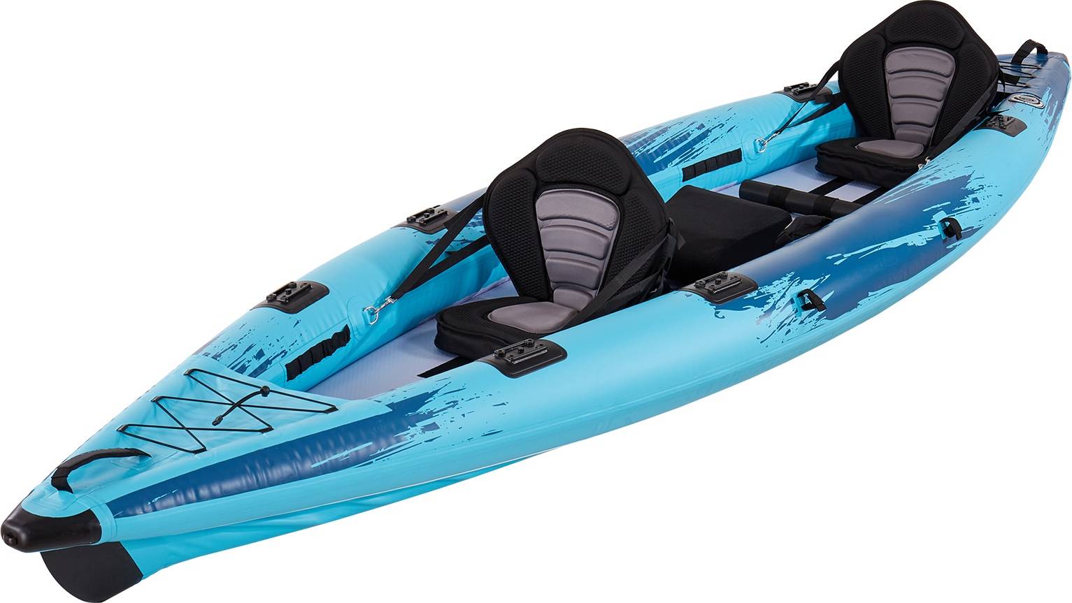 Inflatable kayaks VEVOR Inflatable Kayak 2-Person Recreational PVC Drop-Stitch