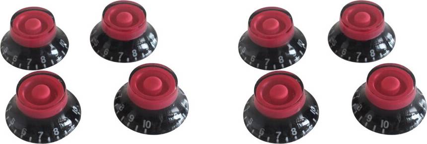 Inoomp 8Pcs Multi Color Volume Tone Control Knobs