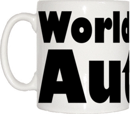 TeeTreeDesigns World's Best Author Mug Cup