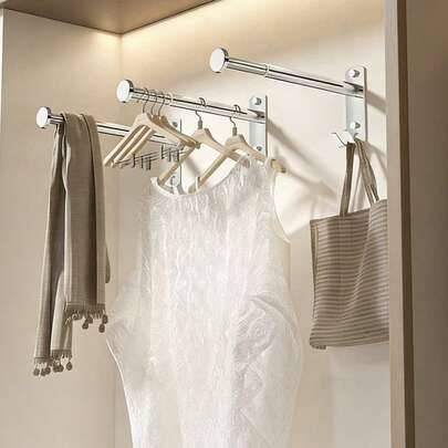 Clothes drying rack Shein Retractable Clothes Drying Rack Multi-Functional