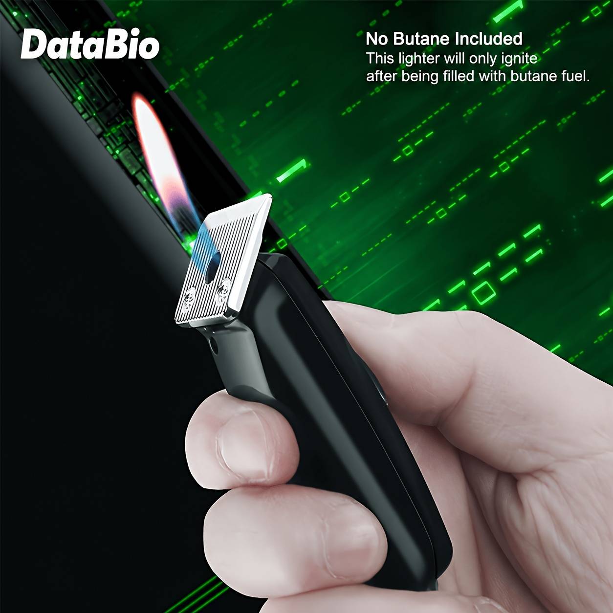 Butane Temu Flame Butane Lighter Adjustable Refillable
