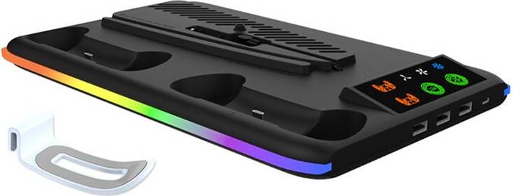 Ps5 slim PS5 Slim Pro Kühlständer LED Controller