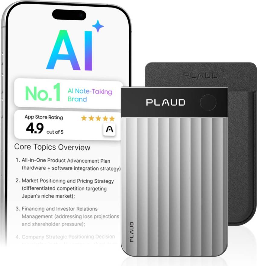 Plaud note Plaud Note Pro AI Voice Recorder Transcribe Sum