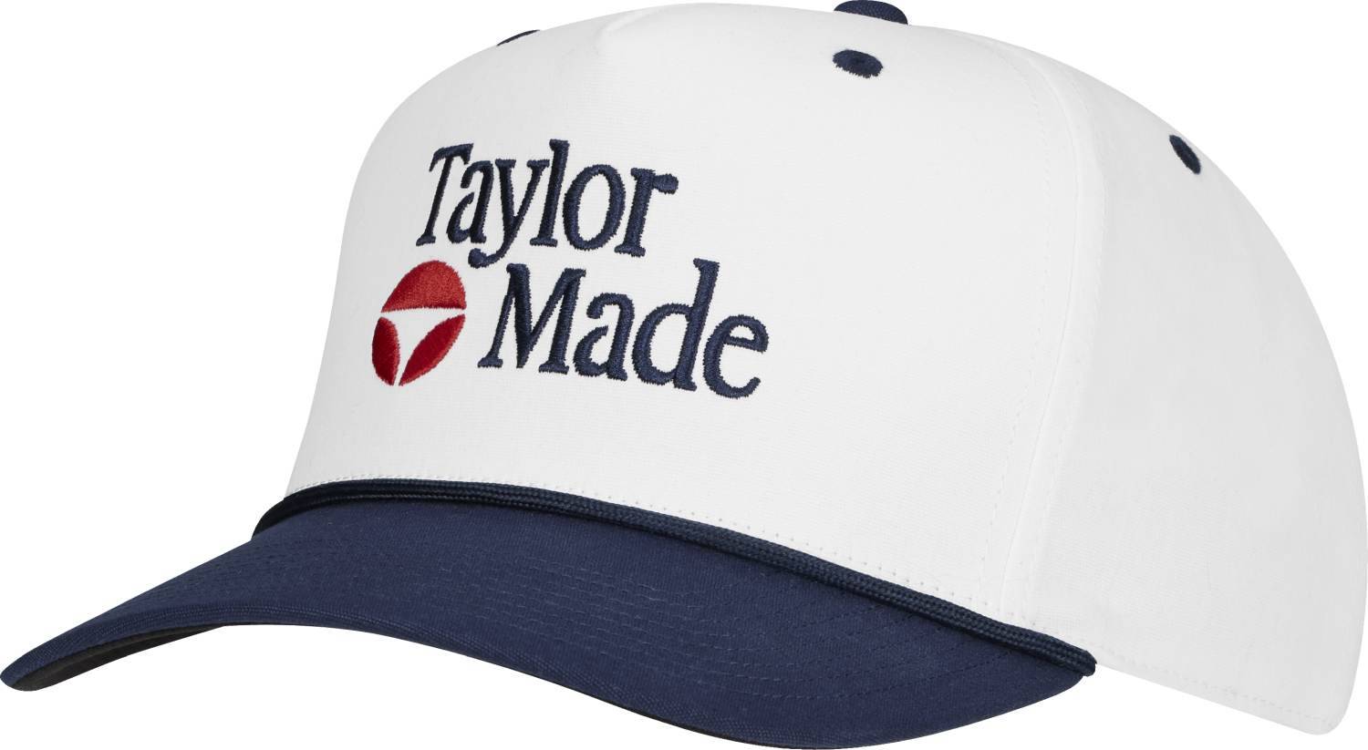 TaylorMade LS A-Frame Stock Rope Cap - White/Navy