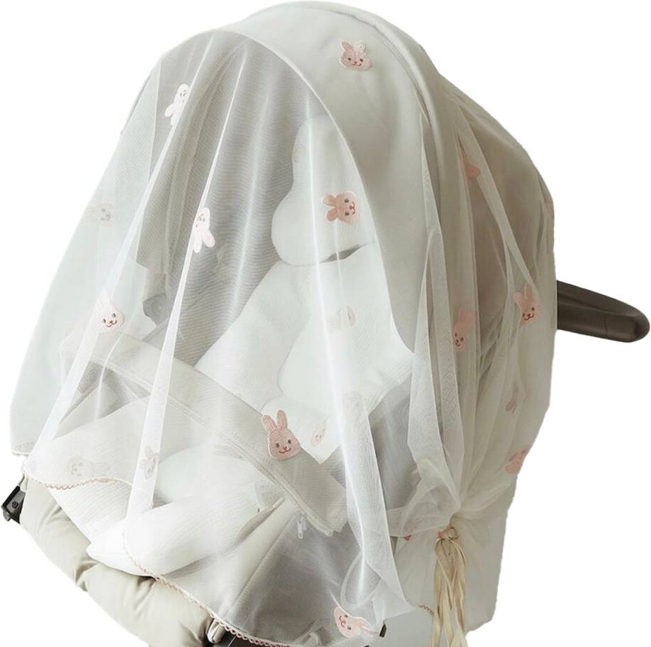 Adjustable Cartoon Stroller Mosquito Net