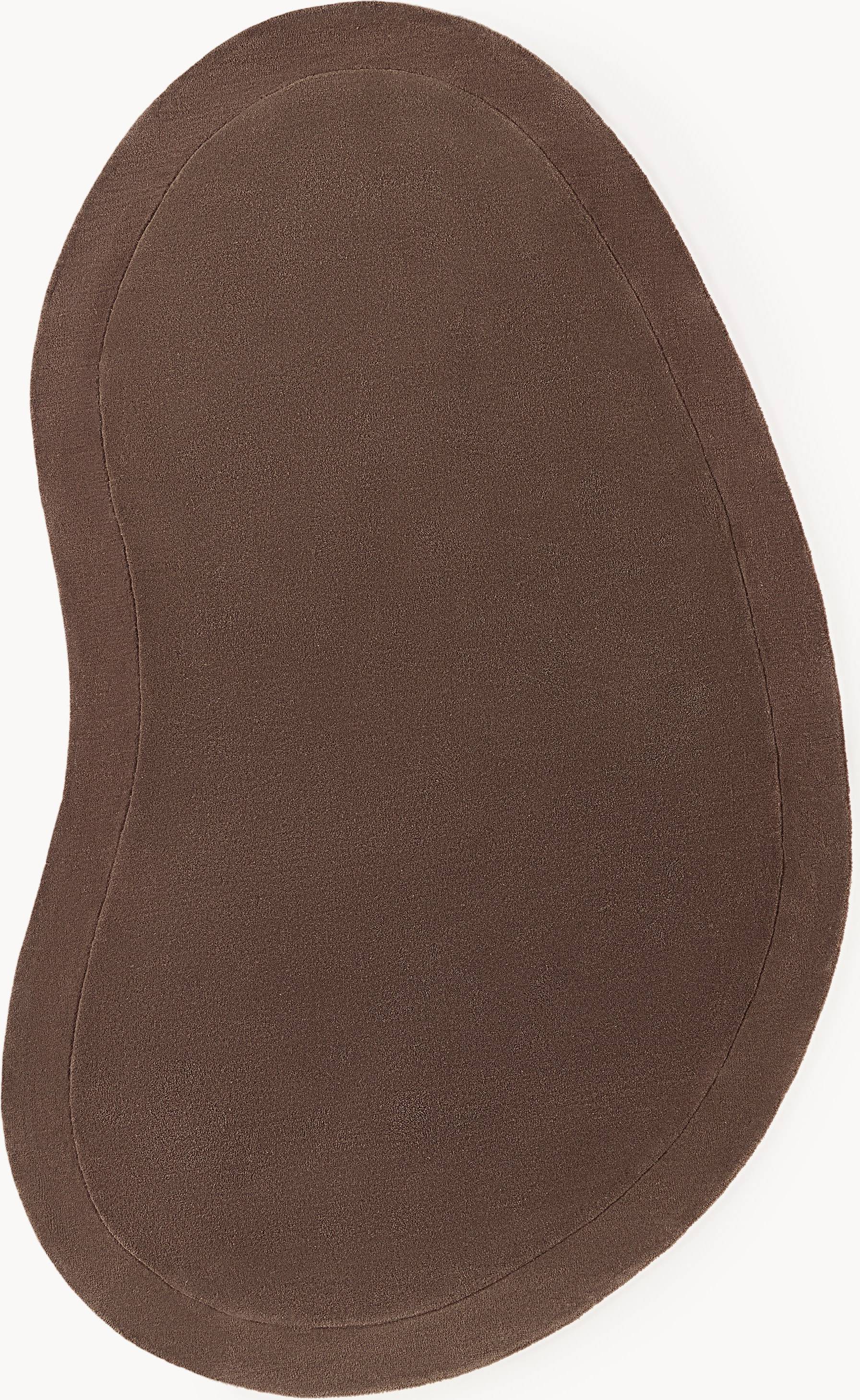 Westwing Collection Organic Shaped Hand-Tufted Wool Rug Multicolour