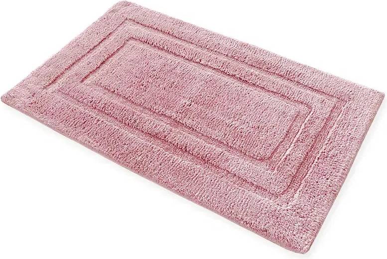 Turin Rosa Badrumsmatta Classic Textile 70x120 cm Rosa