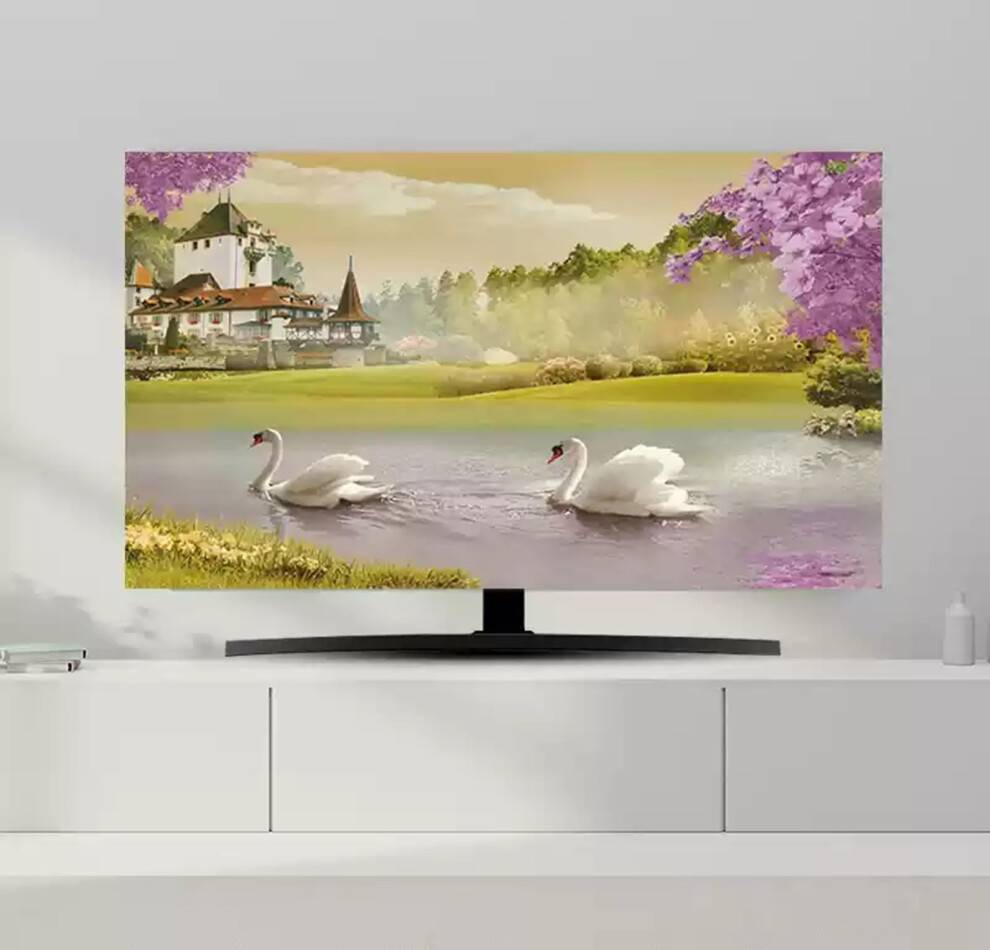 Tv screen protector Curved TV Screen Protector Cover 75 Inch
