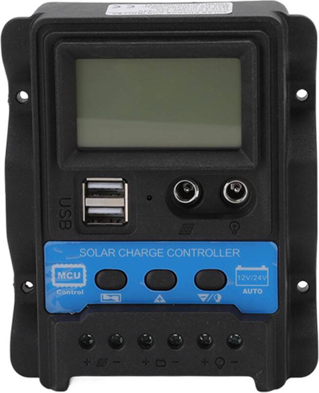 Solar Panel Regulator 12V 24V PWM Charge Controller