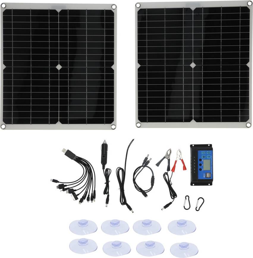 25W High Efficiency Solar Panel Controller Kit