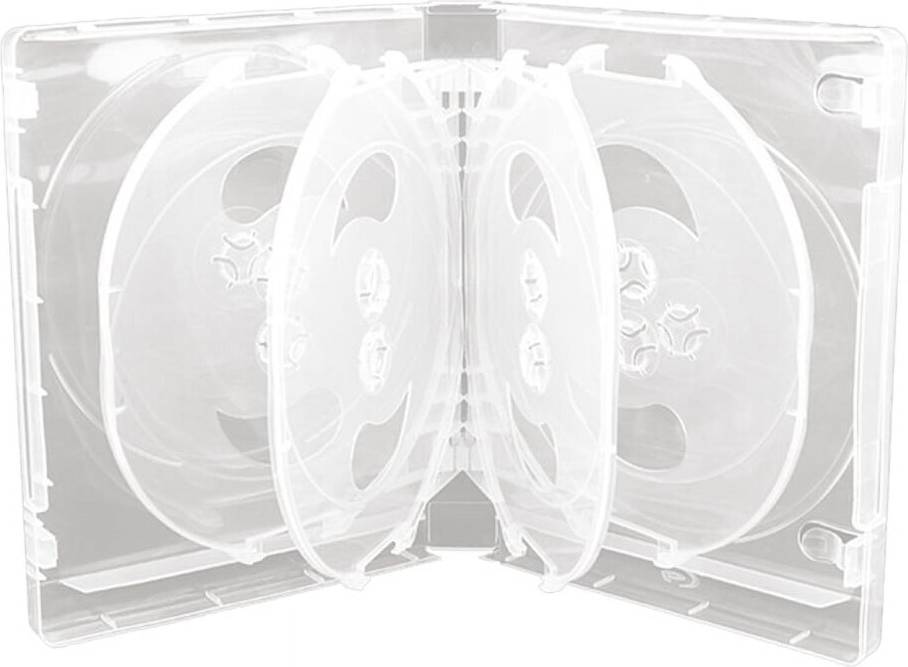 10-Piece Pack CD Storage Box