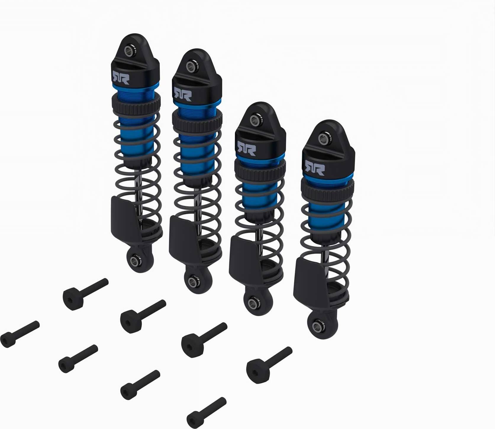 Arrma Mini Shock Set F R Assembled 700cSt Oil Blue 4Pcs
