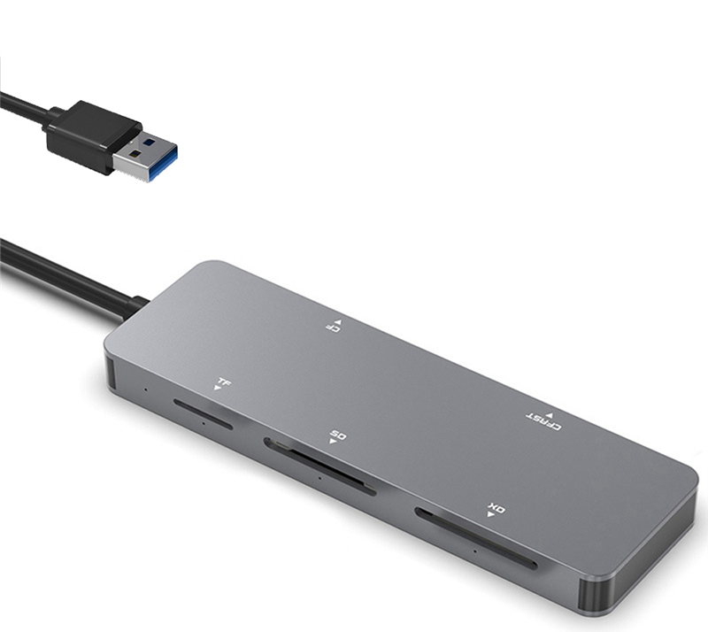 Typecat USB 3.0 Multifunction Card Reader 5 in 1
