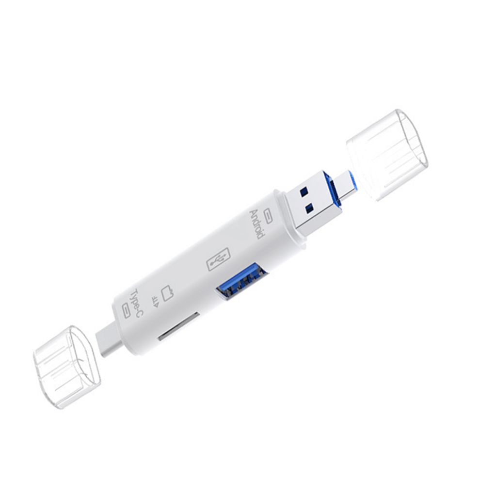 Typecat 3-In-1 Card Reader USB 2.0 Type C