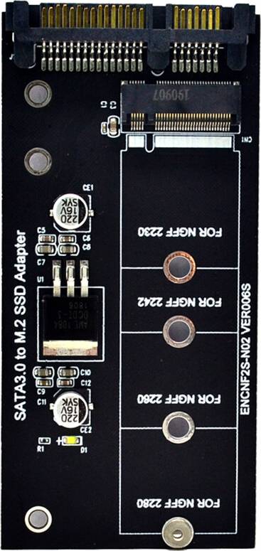 Typecat NGFF M.2 SATA3 Raiser Adapter
