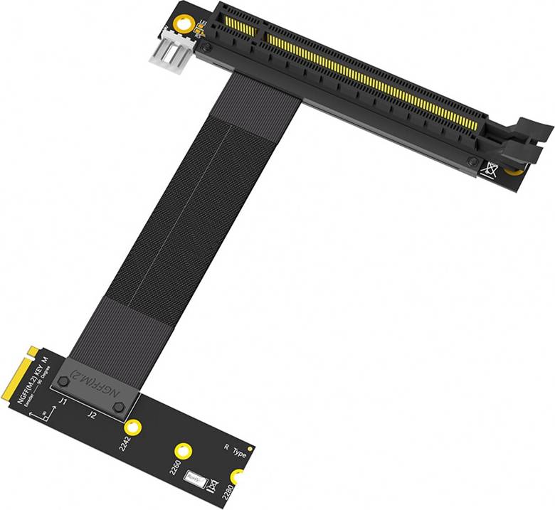 Tlily M.2 NGFF Key M to PCI-E 16x Graphics Card Riser Adapter