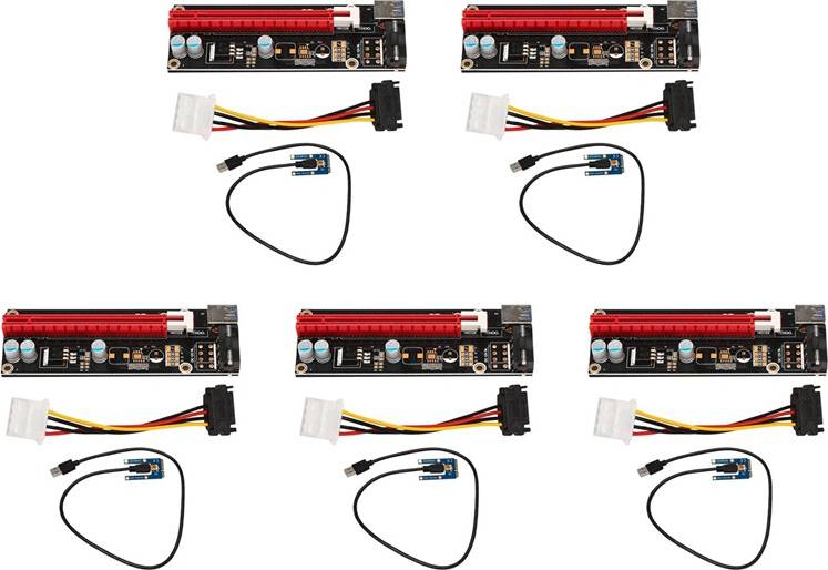 Tlily 5X Mini PCIe to PCI Express 16X Riser