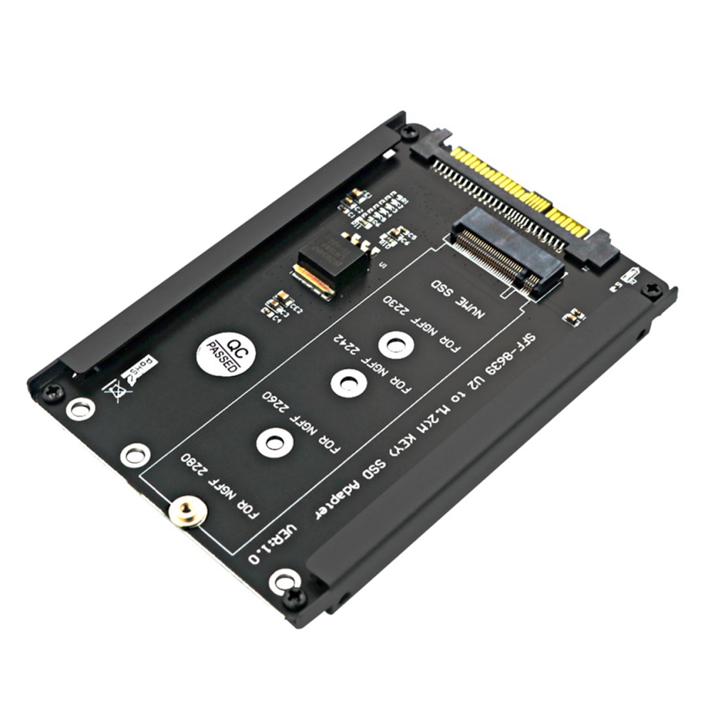 Typecat M.2 NVME Key M SSD to SFF-8639 Adapter Riser Converter