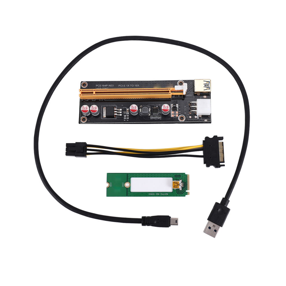 Tauoh NGFF M.2 M Key to USB 3.0 PCI-E Riser Card