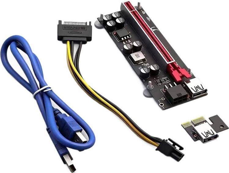 Pcie extension cable Exogio USB3.0 PCI-E Card Extension Cable