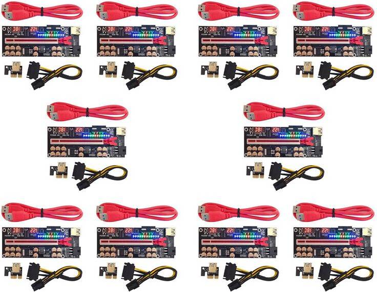 Typecat VER018 PRO PCI-E Riser Card USB 3.0 Cable