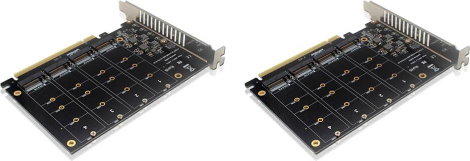 Typecat PH44 NVME 4-Disk Array Card