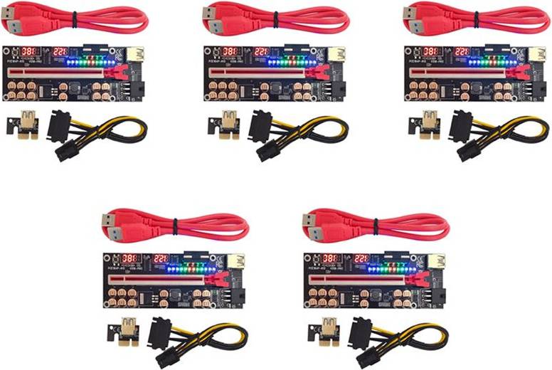 Typecat VER018 PRO PCI-E Riser Card USB 3.0 Cable
