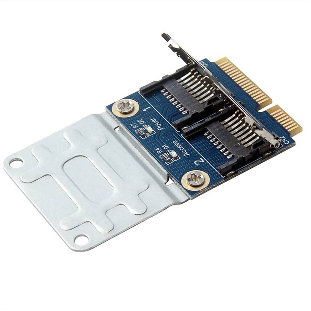 Hdd ssd adapter Typecat Mini PCI-E Adapter 2 SSD HDD