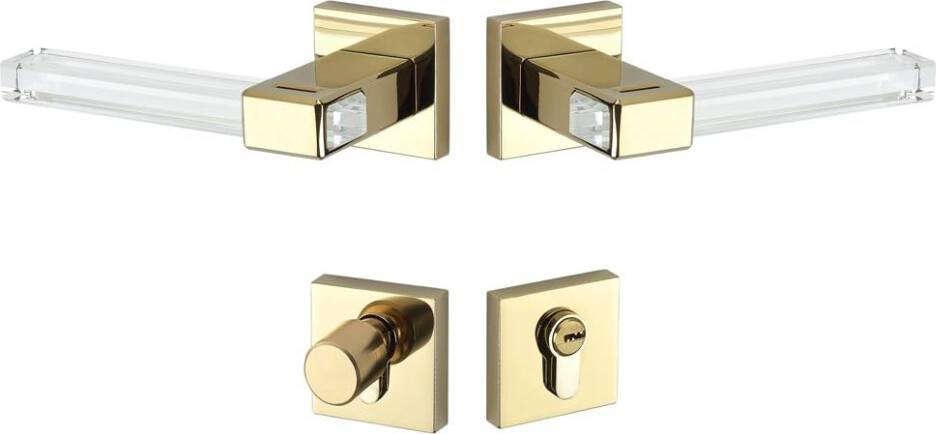 Bedroom door lock with key Interior Door Lock Key Silent Copper Core