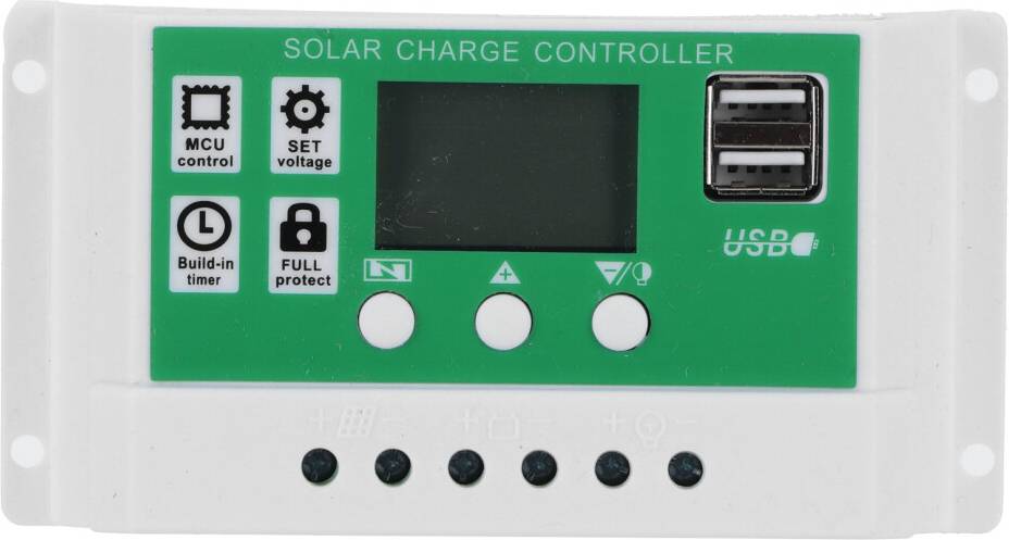 Smart Solar Synchronizer LCD Display 30A PWM