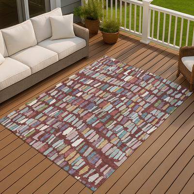Modern Mosaic Chantille Rug