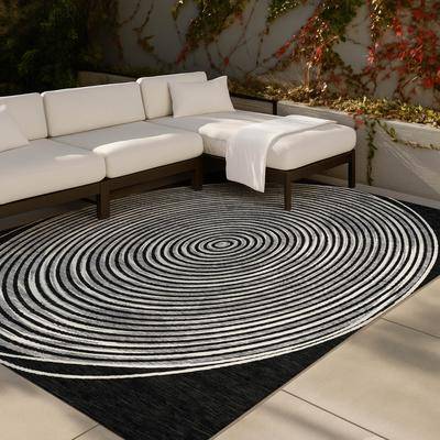Addison Rugs Washable Indoor Outdoor Modern Chantille Rug