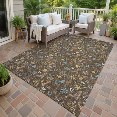 Addison Rugs Washable Cowboy Ranch Chantille Rug