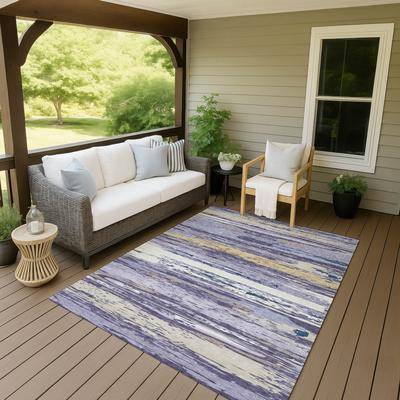 Abstract Stripes Chantille Rug Machine