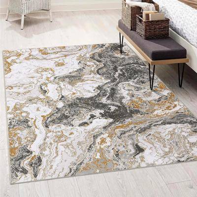 Garvee Marble Abstract Modern Area Rug