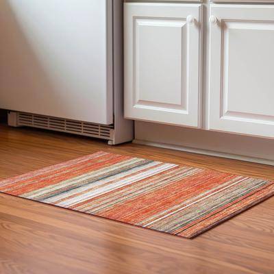 Addison Rugs Premium Washable Super Soft Modern Stripes Rug