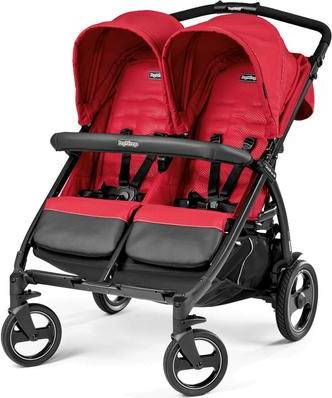 Peg-Pérego Book Two Side Double Stroller Mod Red