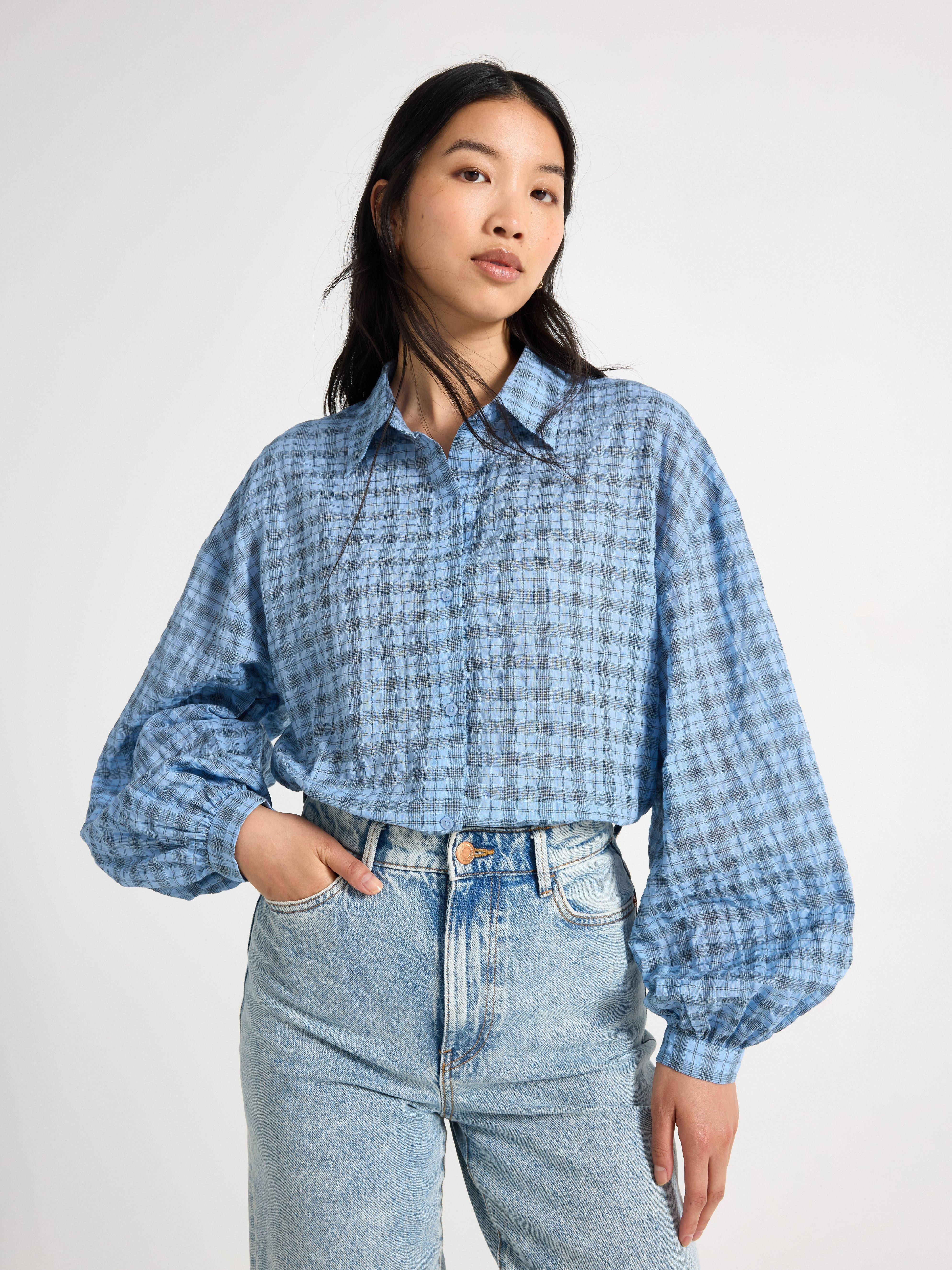 Lindex dame Lindex Rutete Bluse