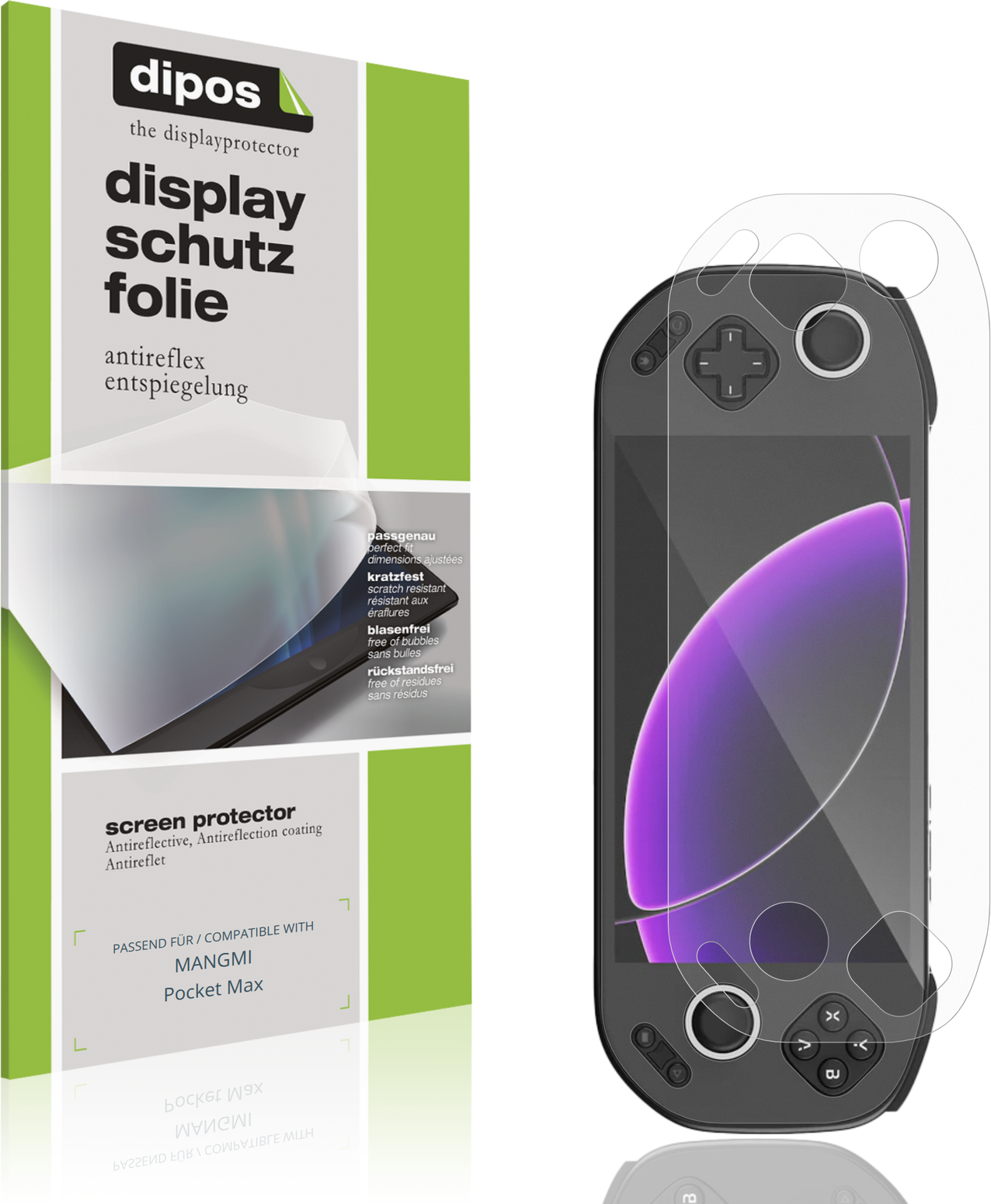 Dipos Screen Protector For Mangmi Pocket Max