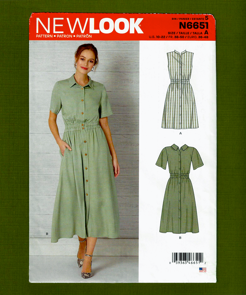 New Look Sewing Pattern 6651