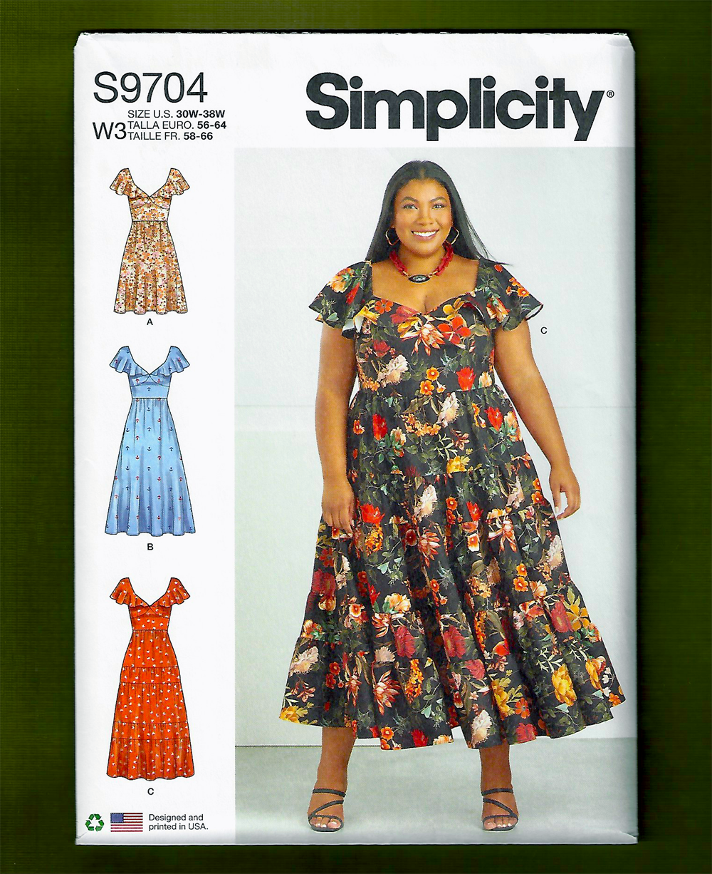 Simplicity Sewing Pattern 9704