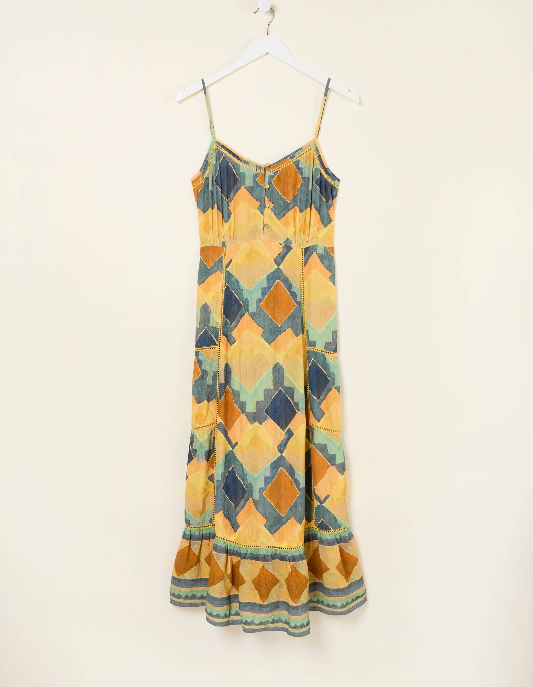 Mae Abstract Midi Dress - Multi