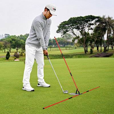 B&Q Pro Golf Swing Trainer Alignment Aid